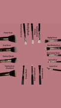 Load image into Gallery viewer, 15pc Brush Set
