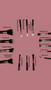 15pc Brush Set