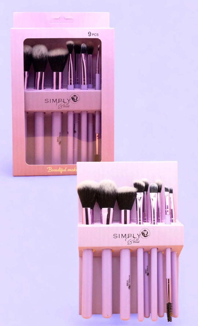 Simply Bella 9pc Brush Set