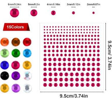 Load image into Gallery viewer, Rhinestone Sticker Sheet
